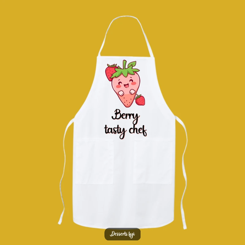Funny Strawberry Apron: Cook with Sweetness, The Perfect Funny Gift for Berry Bakers