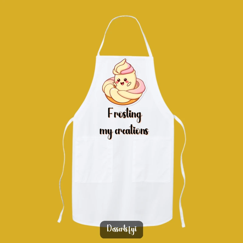 Funny Pastry Twirl Apron - Frosting Fun Kitchen, Perfect Funny Gift for Bakers