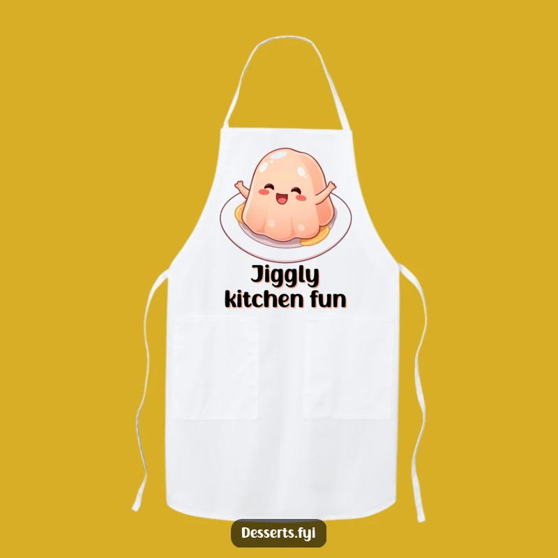 Funny Wobbly Jelly Apron: Kitchen Bounce Fun - Excellent Funny Gift
