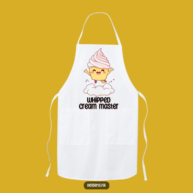 Funny Baker's Apron: Protect Your Clothes with Cupcake Humor While Baking