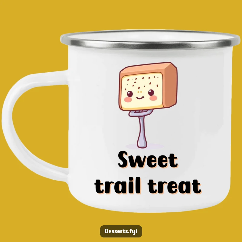 Funny Candy Bar Camping Mug: Enjoy Your Drink with Sweet Style Outdoors