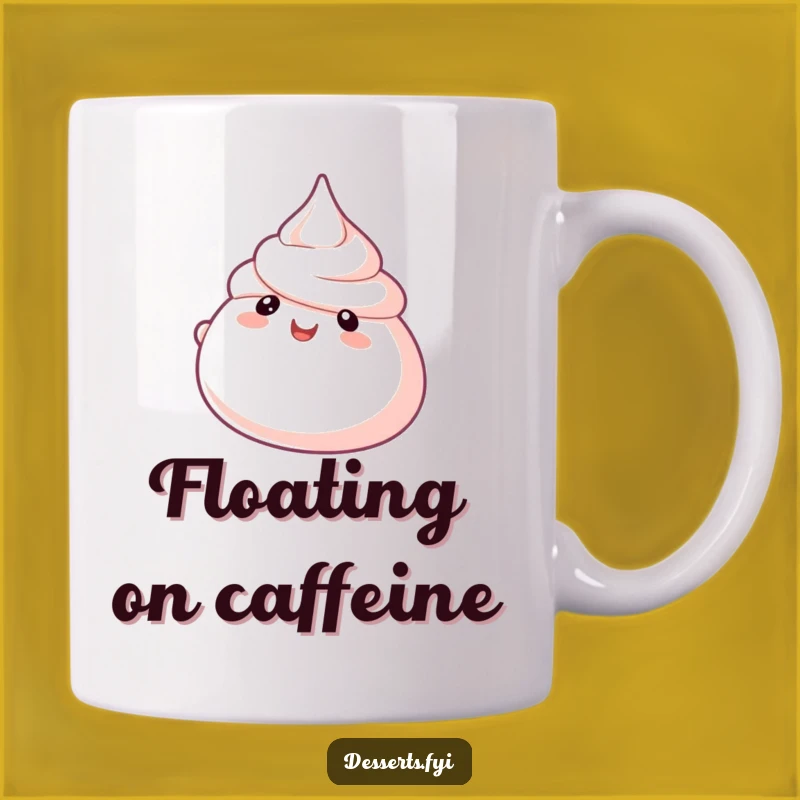 Funny Meringue Float Mug: Start Your Day with Lighthearted Sweetness and Humor