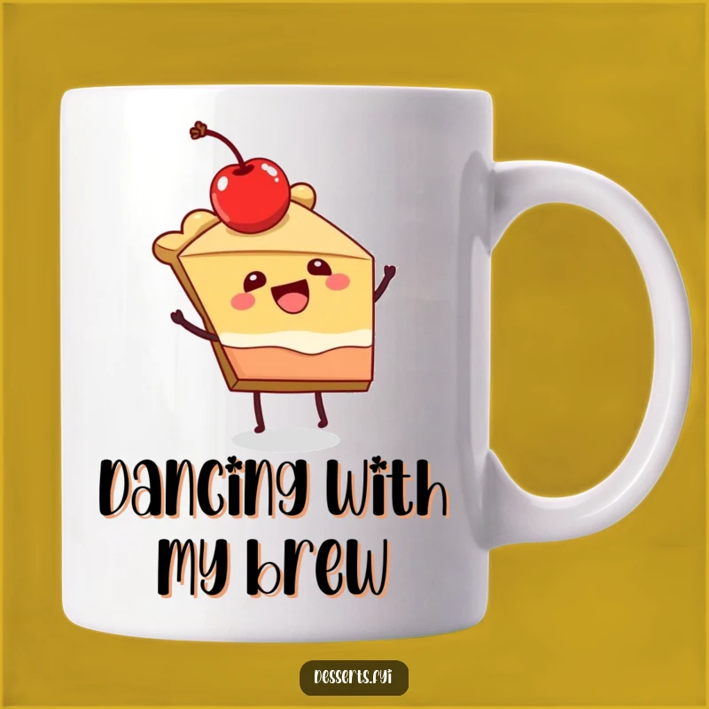 Funny Pie Dance Mug: A Deliciously Hilarious Gift for Celebrations