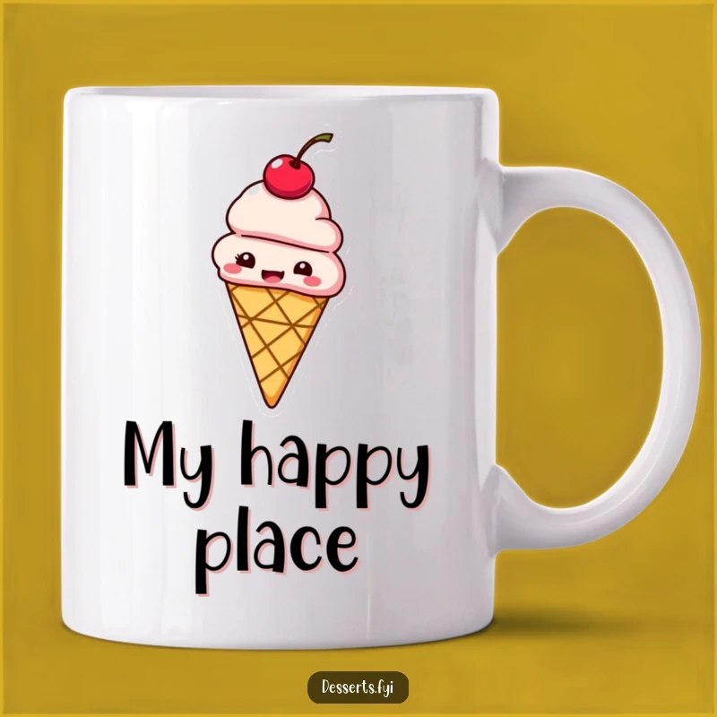 Funny Bouncing Ice Cream Mug: Delightful Treat for Hilarious Mornings