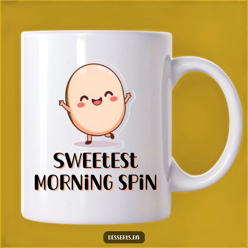 Funny Macaron Twirl Mug: Sweeten Your Mornings with Parisian Pastry Humor