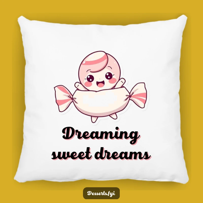 Funny Sweet Pillow: Playful Candy Character, Cozy Funny Gift