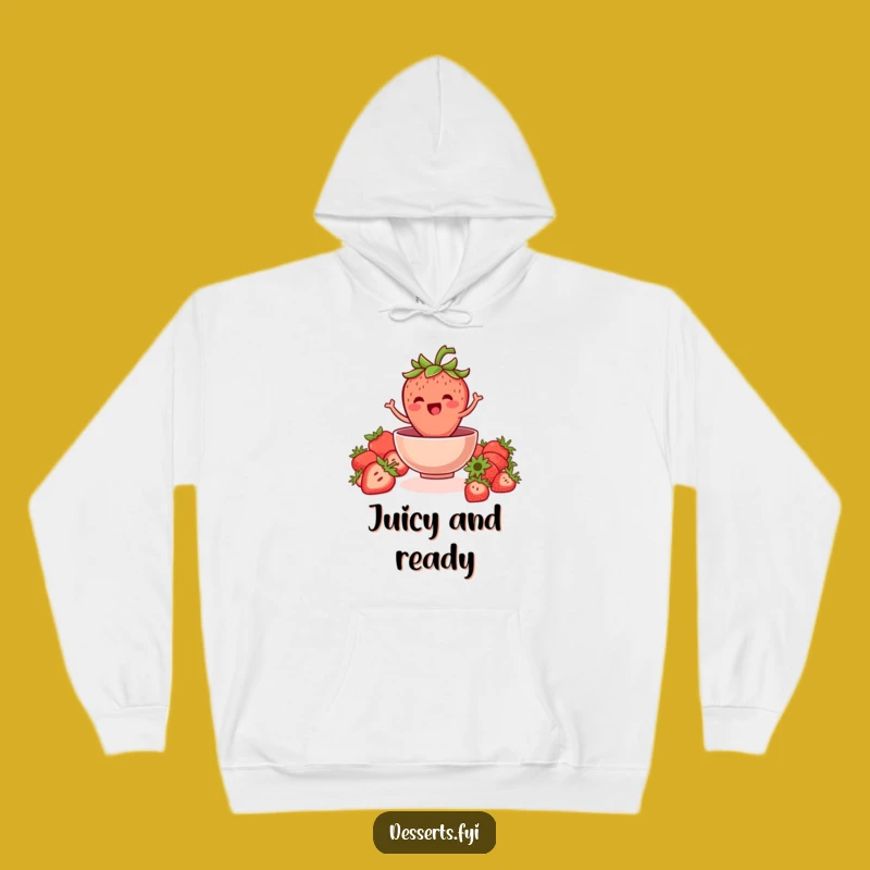 Cozy Funny Strawberry Hoodie: Stay Fresh and Warm with This Funny Gift