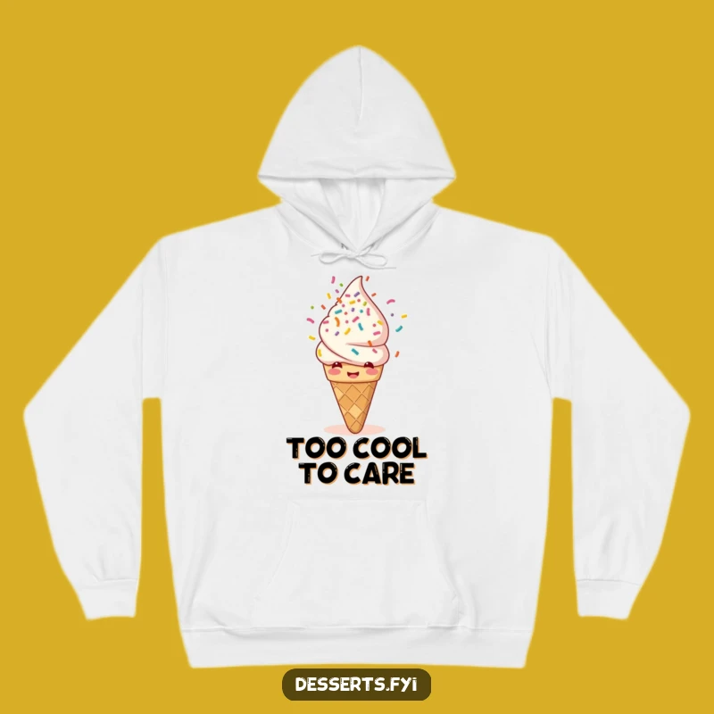 Funny Ice Cream Shower Hoodie: Cozy Up With Sweetness, The Perfect Funny Gift