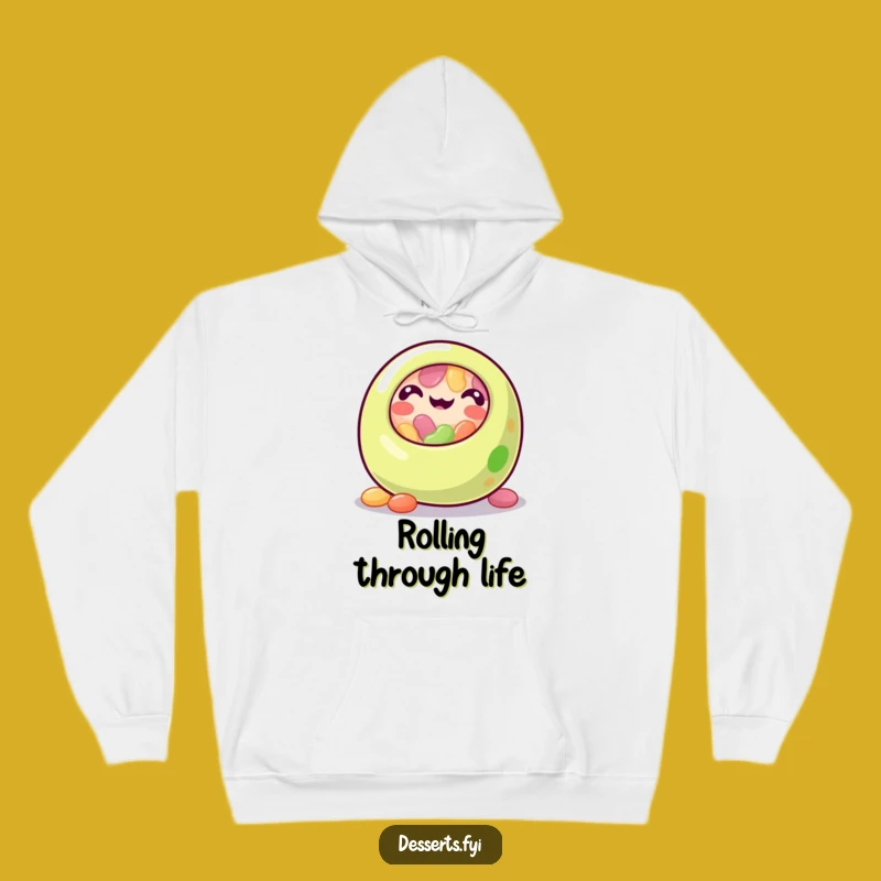 Funny Jelly Bean Hoodie: Cozy Up with Sweet Vibrancy and Humor