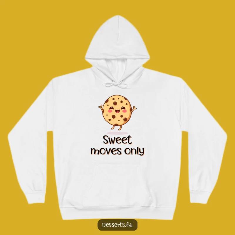 Funny Dancing Cookie Hoodie: Stay Cozy & Cheerful with This Sweet Design!