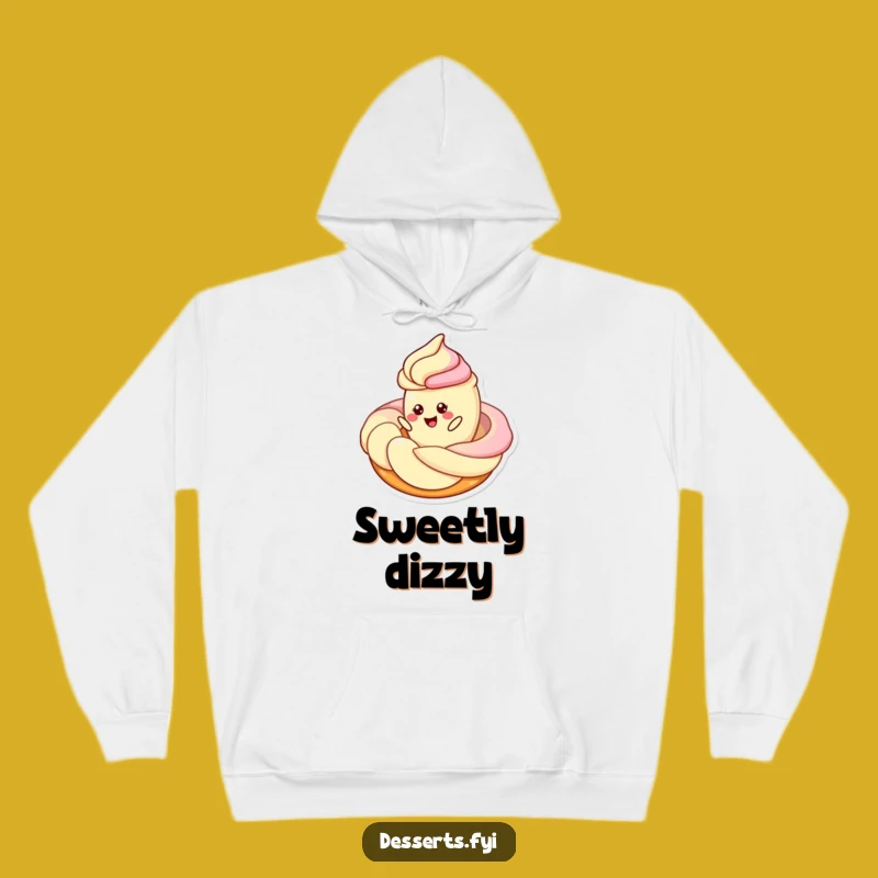 Funny Pastry Twirl Hoodie - Cozy Frosting Comfort, The Ultimate Funny Gift