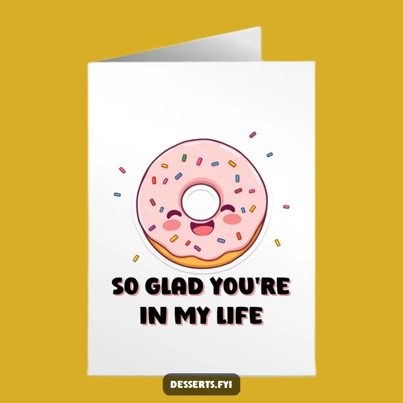 Free Printable Donut Thank You Card - Sprinkle Gratitude with Funny Downloadable Art