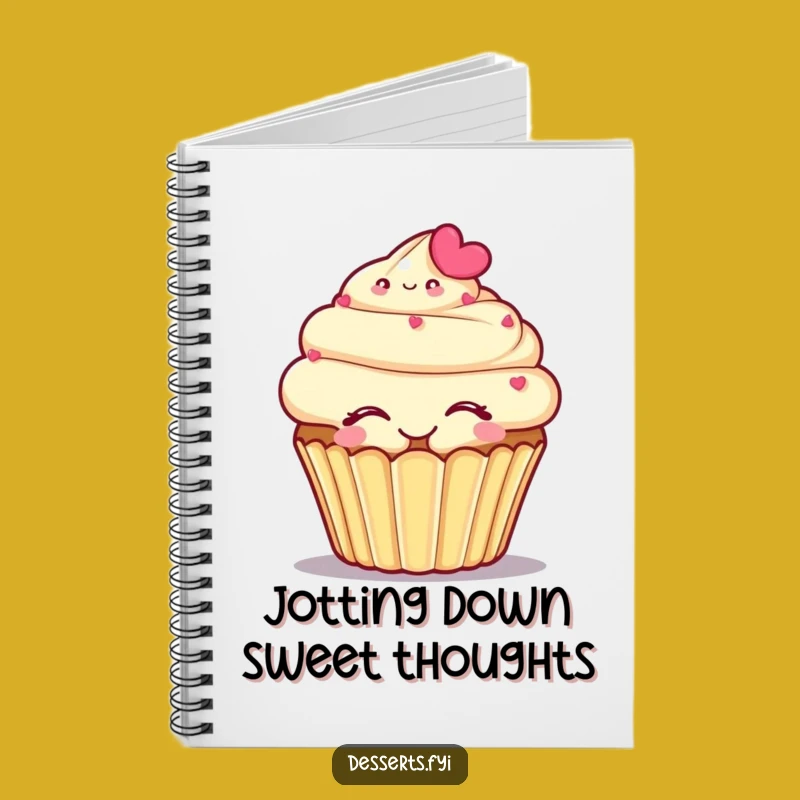 Funny Cupcake's Sweet Thoughts Journal: Write Your Sweetest Ideas