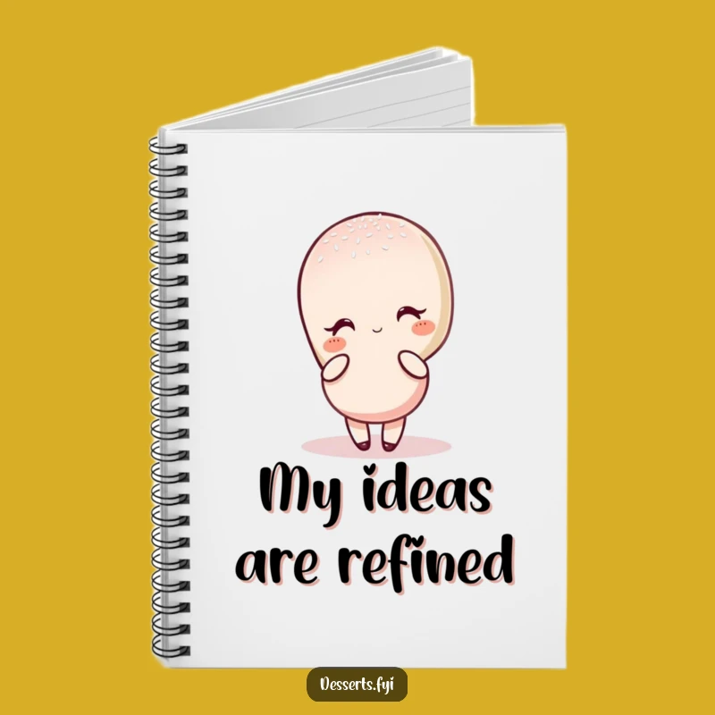 Funny Macaron Pose Notebook - Chic Ideas, Perfect Funny Gift for Writers