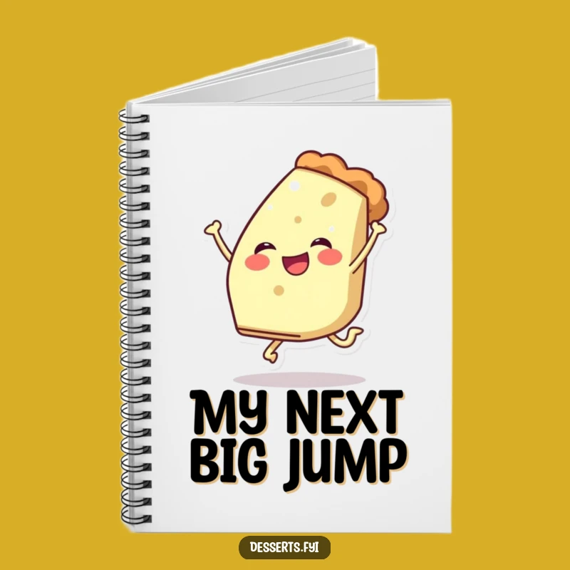 Funny Pie Leap Notebook: Jot Down Sweet Ideas!