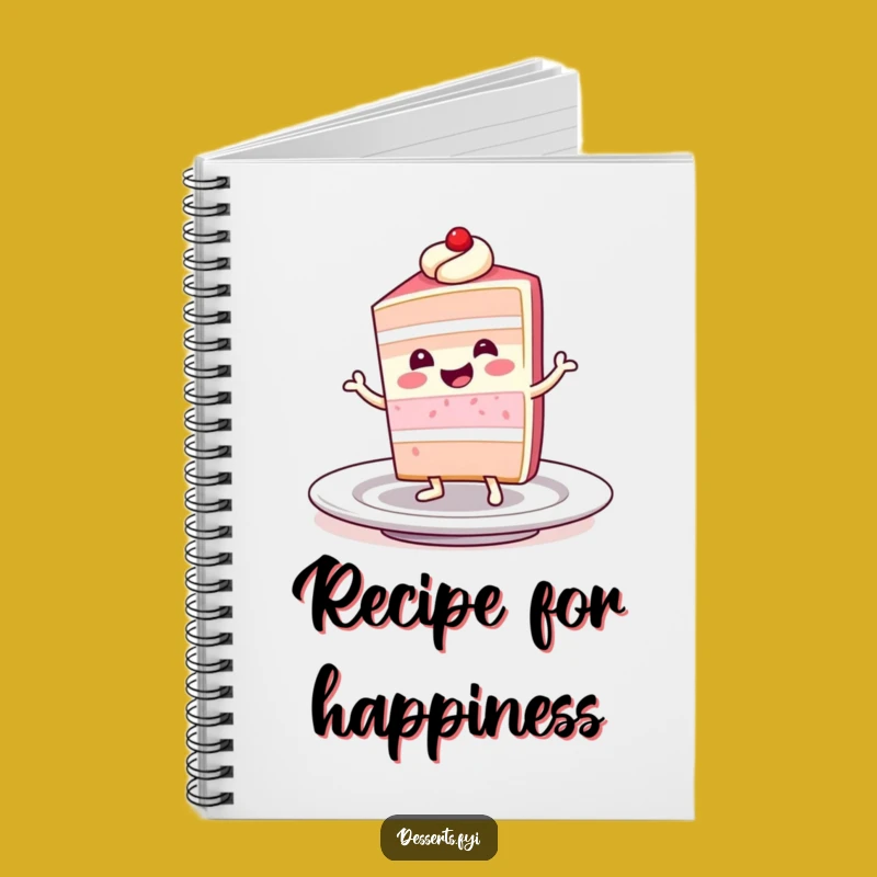 Funny Dessert Notebook: Character's Sweet Moves, Perfect Funny Gift for Jotting