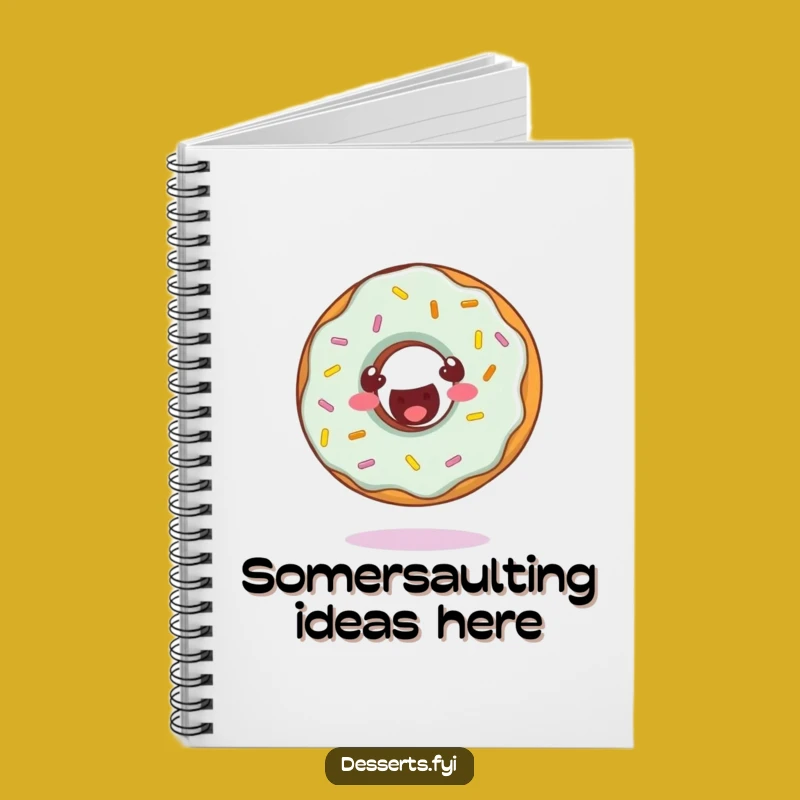 Funny Donut's Energetic Journal: Capture Your Playful Thoughts