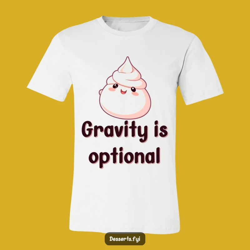 Funny Meringue Air T-Shirt: Wear Your Joy with Light and Airy Humor