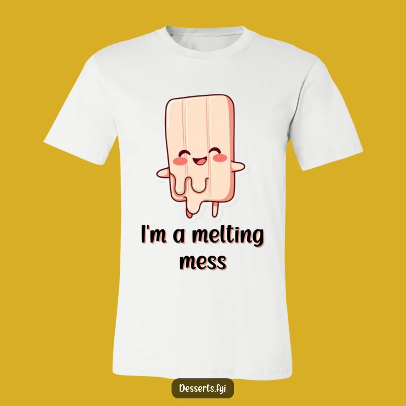 Funny Melting Candy Bar T-Shirt: Deliciously Humorous, A Sweet and Funny Gift Idea