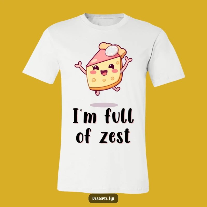 Funny Pie Slice Leap T-Shirt: Wear Your Happiness, The Ultimate Funny Birthday Gift