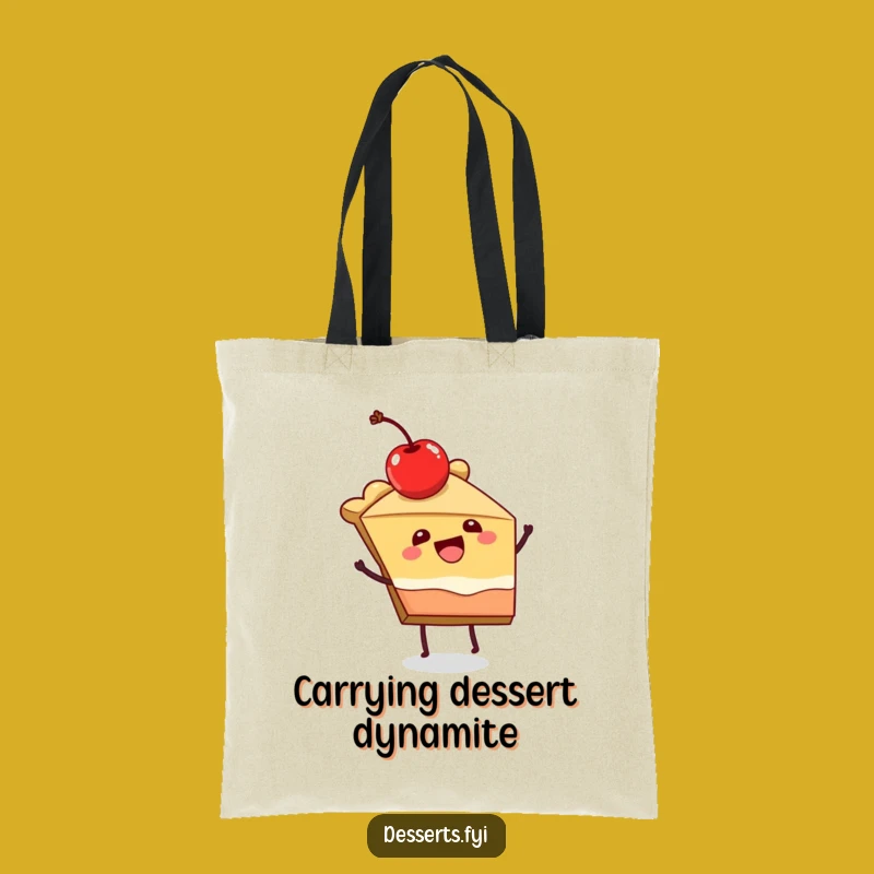 Funny Pie Celebration Tote Bag: Carry Your Joy Everywhere